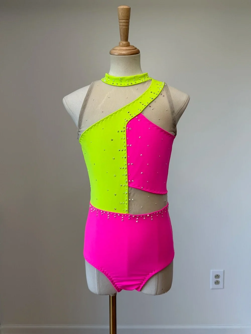 Pink/yellow leotard CL